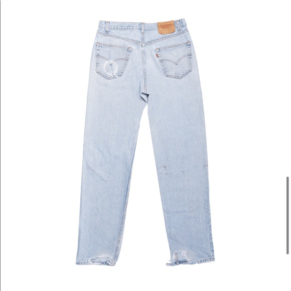 FREE HOOVER VINTAGE REPURPOSED LEVI’S JEANS - Picture 2 of 6